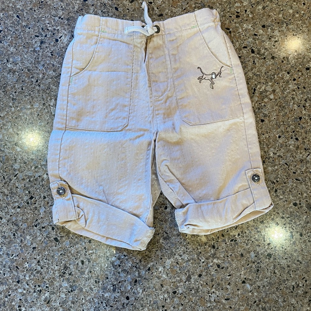 Janie and Jack Beige Baby pants